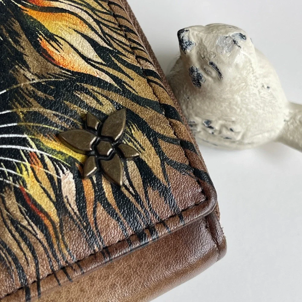 Anuschka RFID Genuine Leather Wallet Crossbody